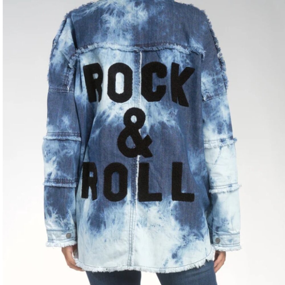 Devan Shacket Tie Dye Blue - image 5